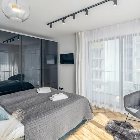 アパート Stylish Balticus 15 With Air Conditioning By Renters ミエンジズドロイェ